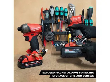 StealthMounts 45&deg; Magnetic Bit Holder for Milwaukee M18 Tools
