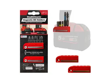 StealthMounts Magnetic Bit Holder for Milwaukee M18 Tools