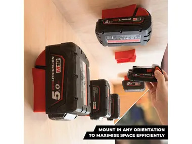 StealthMounts Battery Mounts for Milwaukee M18 