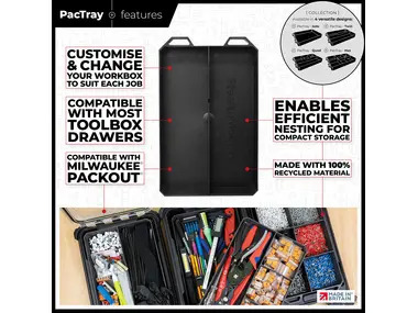 StealthMounts BLACK Double PacTray