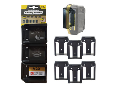 StealthMounts Battery Mounts for Stanley FatMax V20 