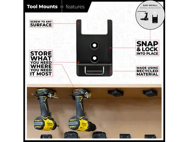 StealthMounts Tool Mounts for Stanley FatMax V20 